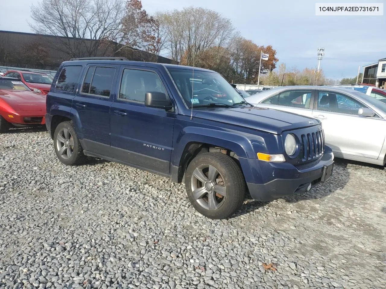 1C4NJPFA2ED731671 2014 Jeep Patriot Latitude