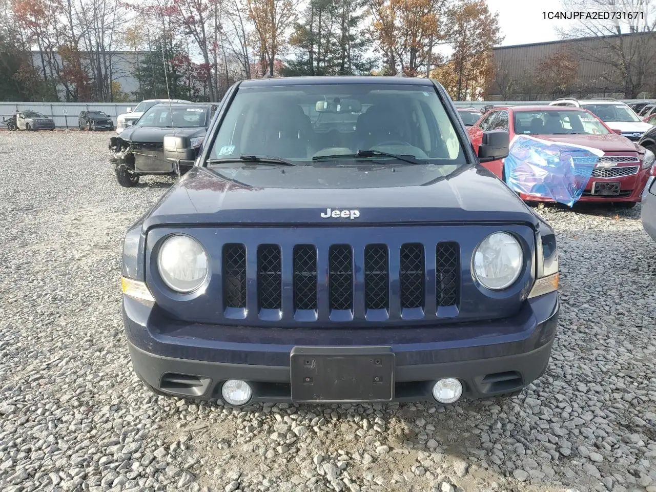 1C4NJPFA2ED731671 2014 Jeep Patriot Latitude