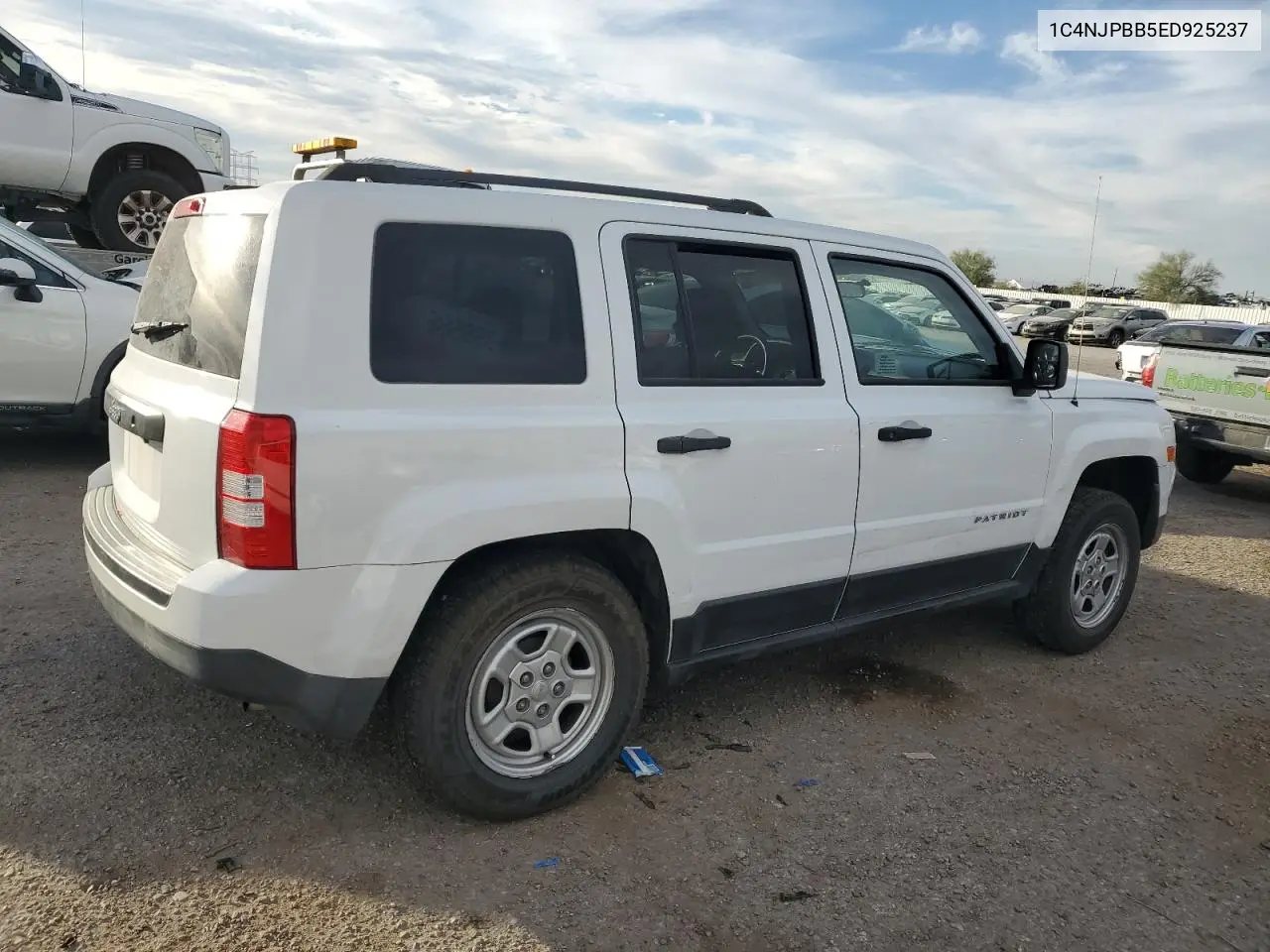 1C4NJPBB5ED925237 2014 Jeep Patriot Sport