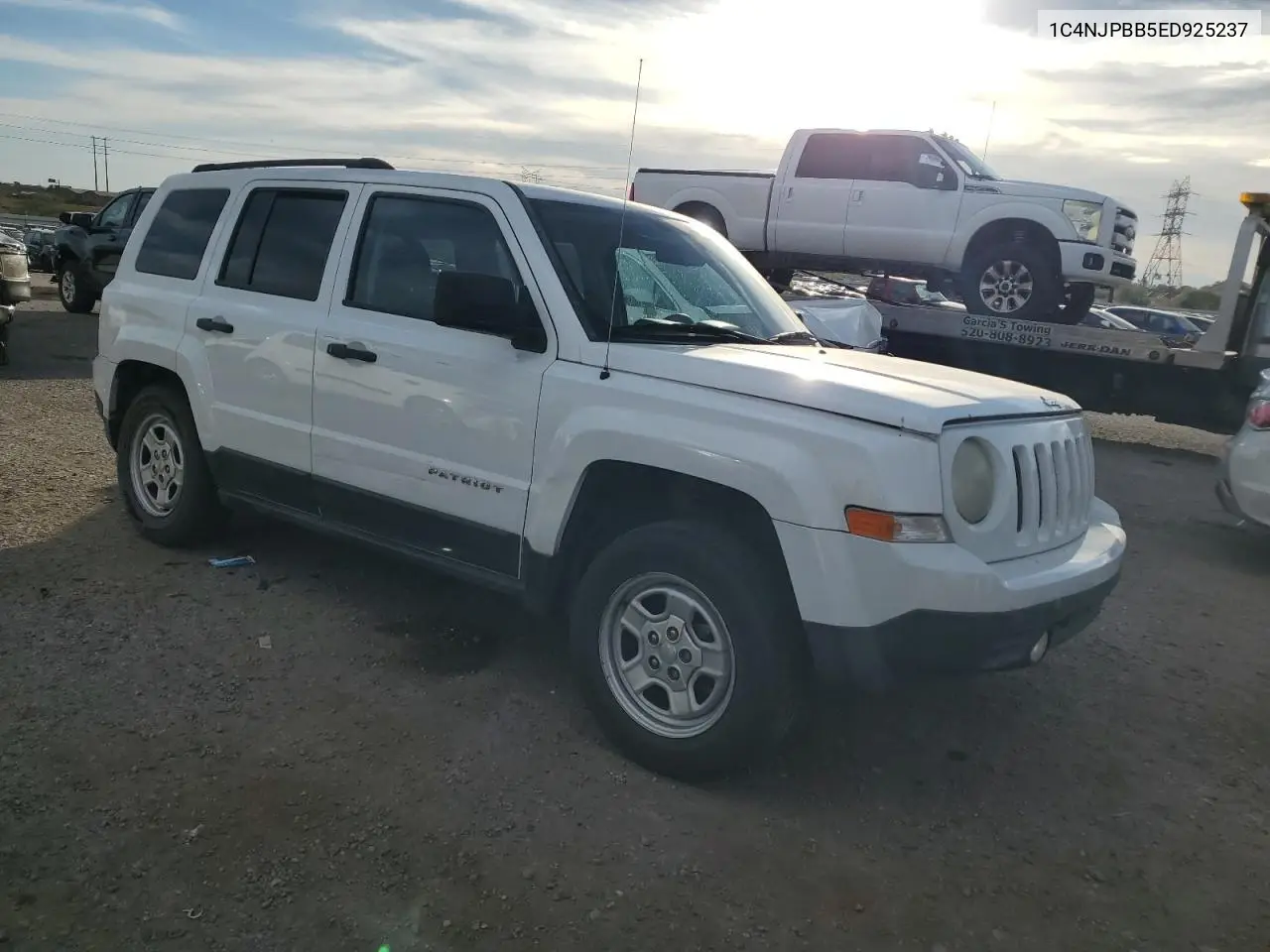 1C4NJPBB5ED925237 2014 Jeep Patriot Sport