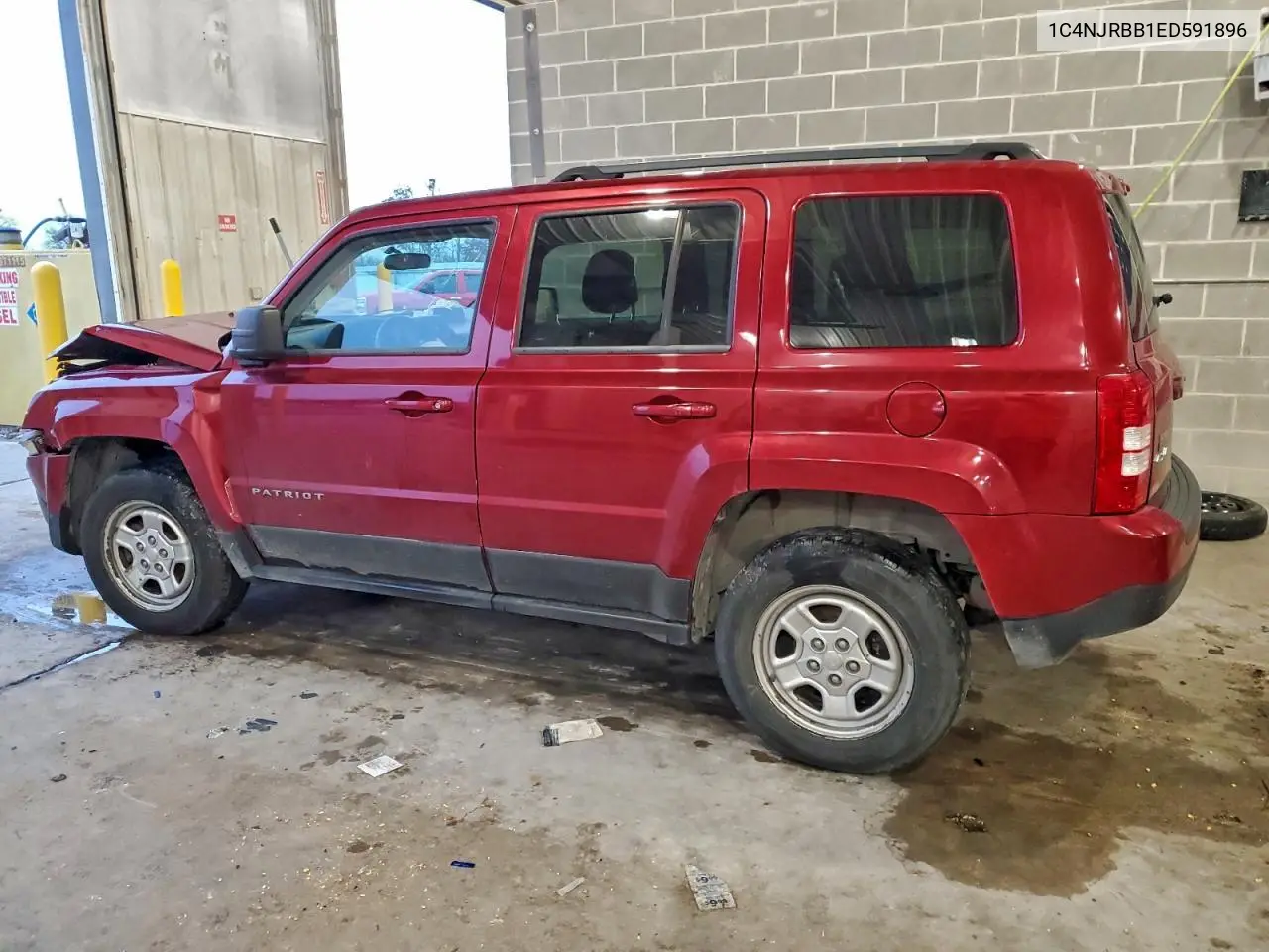 1C4NJRBB1ED591896 2014 Jeep Patriot Sport