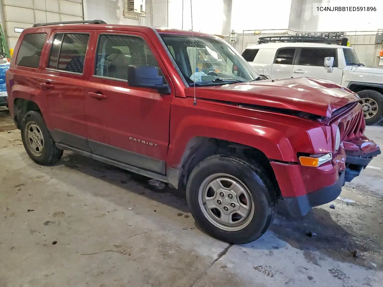 1C4NJRBB1ED591896 2014 Jeep Patriot Sport
