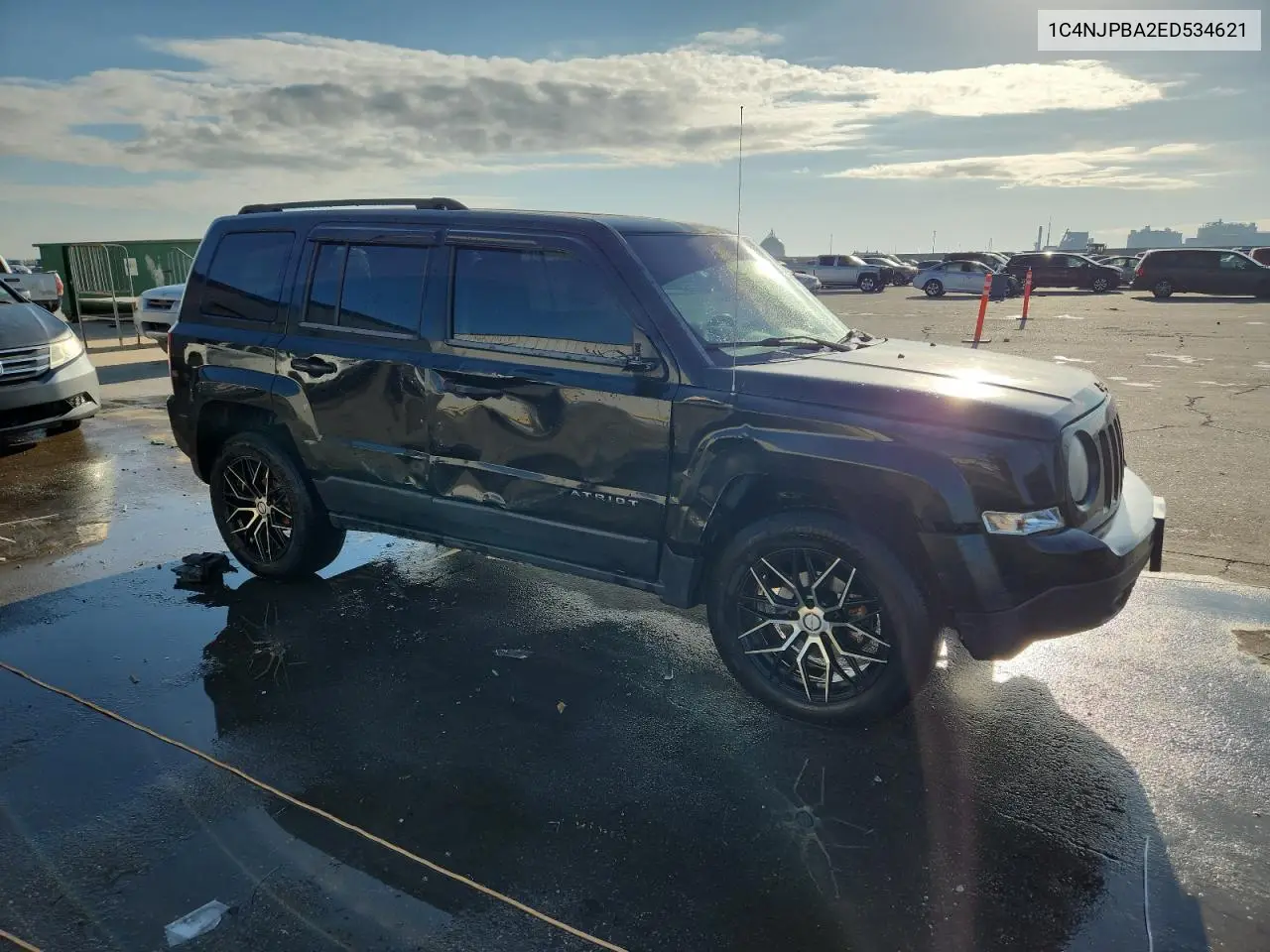 1C4NJPBA2ED534621 2014 Jeep Patriot Sport