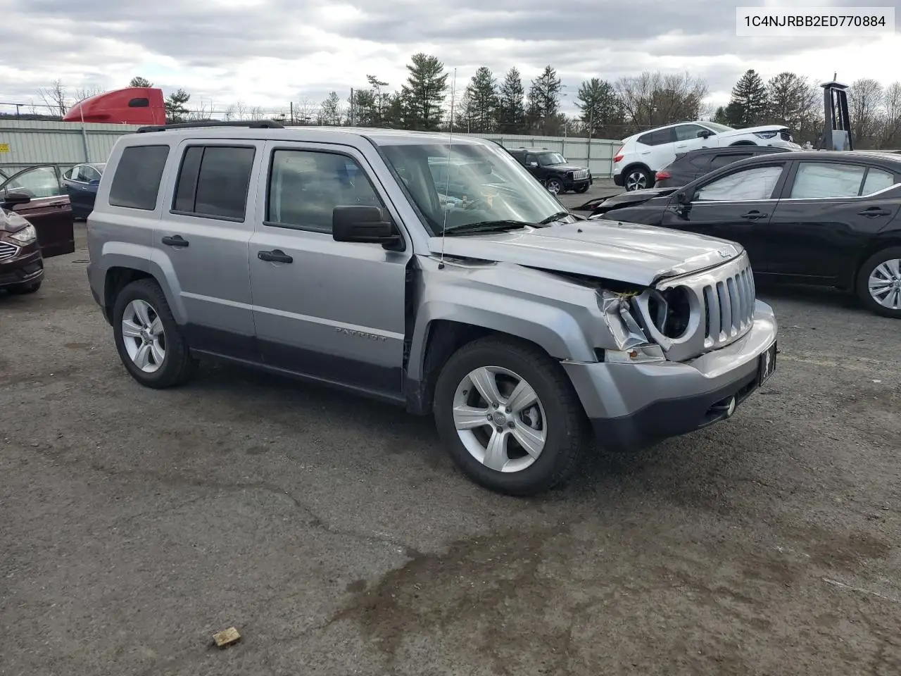 1C4NJRBB2ED770884 2014 Jeep Patriot Sport