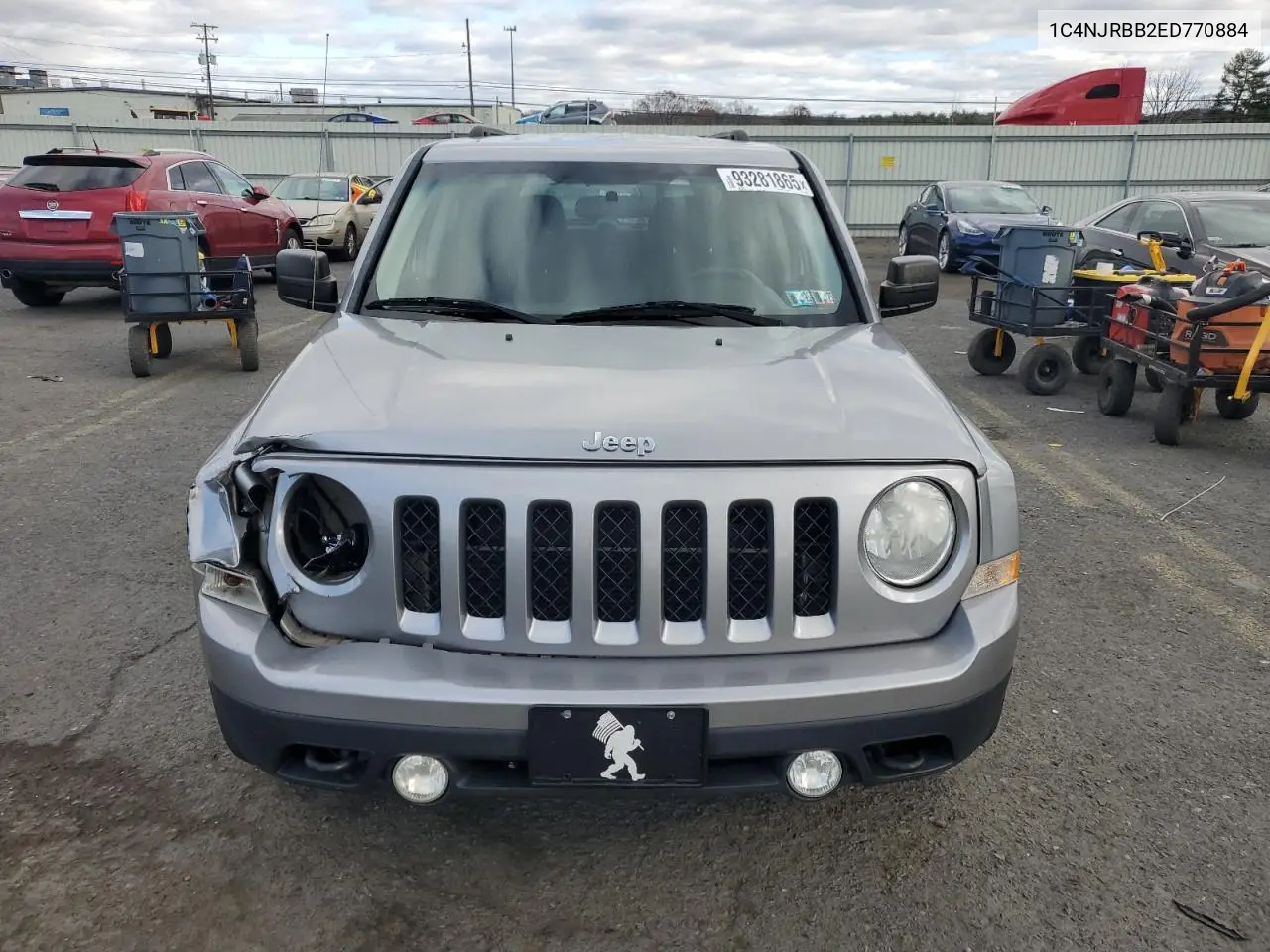 1C4NJRBB2ED770884 2014 Jeep Patriot Sport