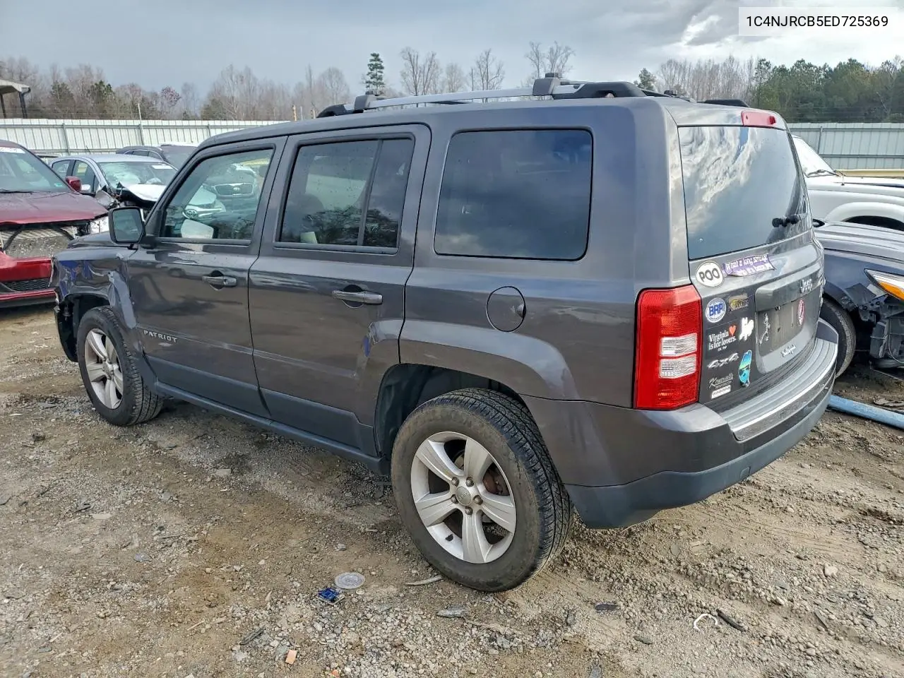 1C4NJRCB5ED725369 2014 Jeep Patriot Limited