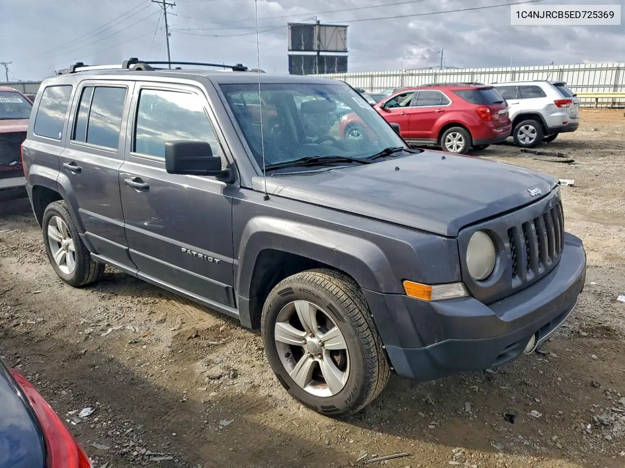 1C4NJRCB5ED725369 2014 Jeep Patriot Limited