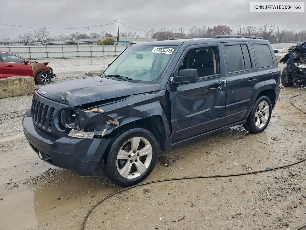 1C4NJPFA1ED604166 2014 Jeep Patriot Latitude
