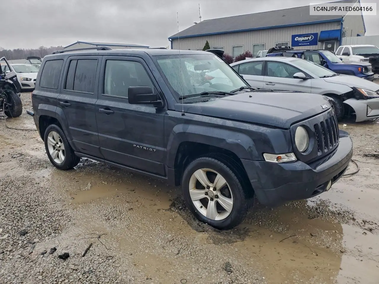 1C4NJPFA1ED604166 2014 Jeep Patriot Latitude