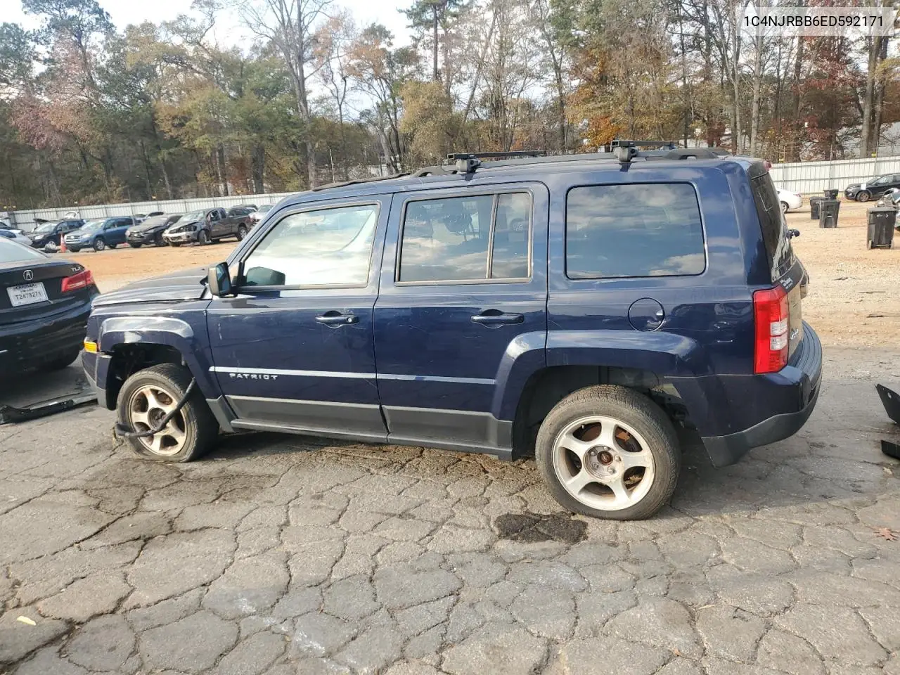 1C4NJRBB6ED592171 2014 Jeep Patriot Sport