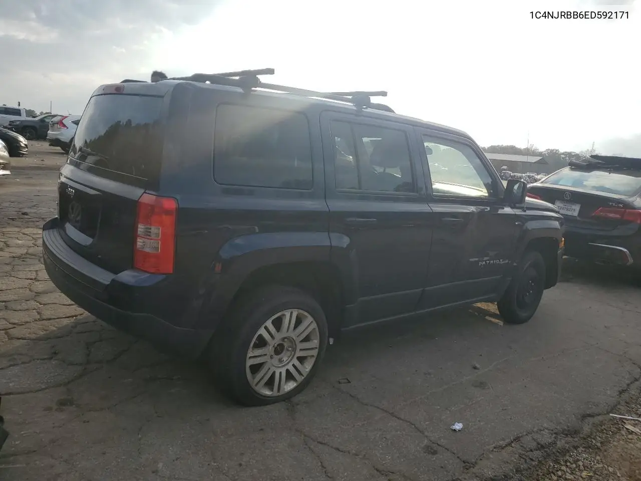 1C4NJRBB6ED592171 2014 Jeep Patriot Sport