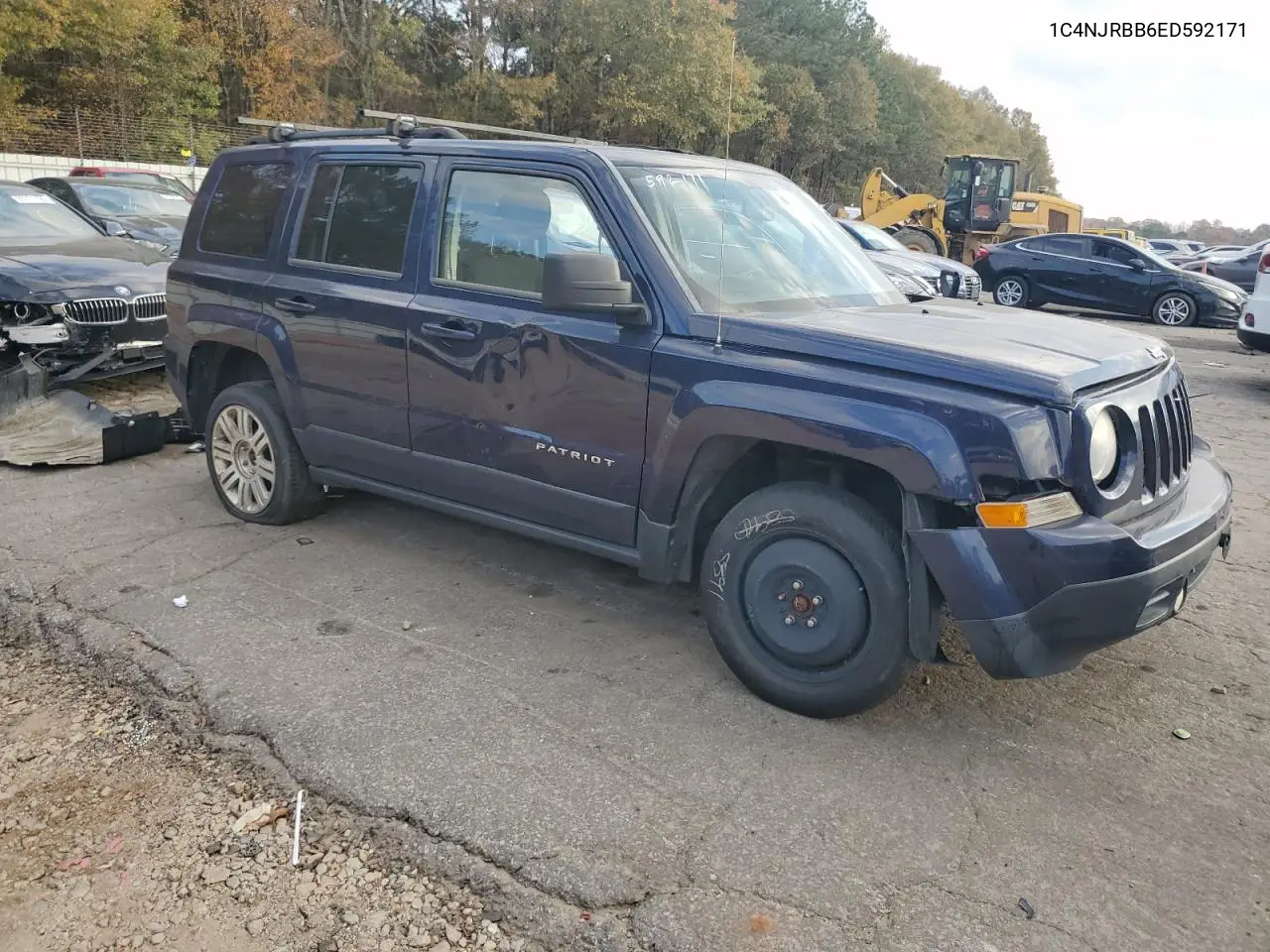 1C4NJRBB6ED592171 2014 Jeep Patriot Sport