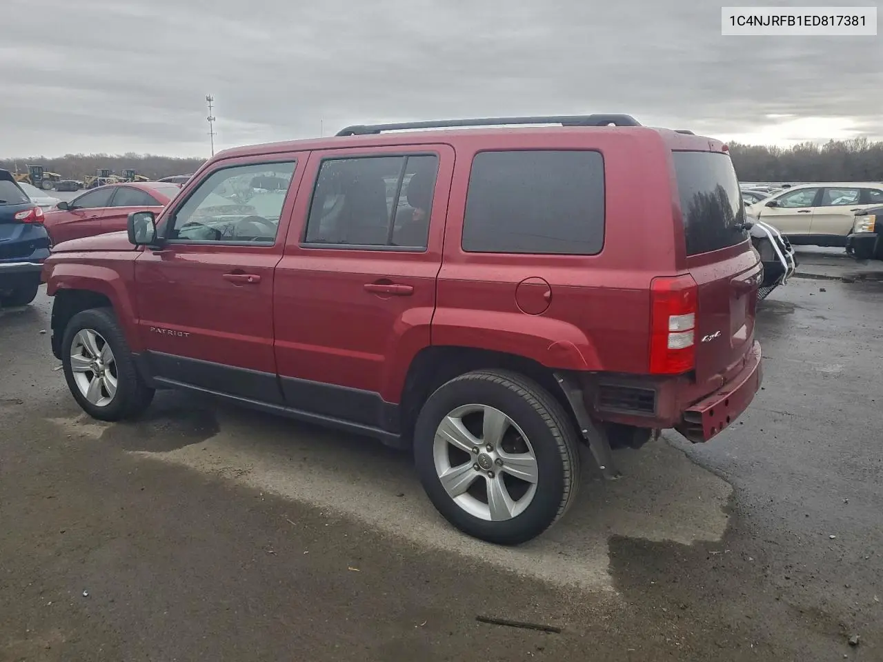 1C4NJRFB1ED817381 2014 Jeep Patriot Latitude