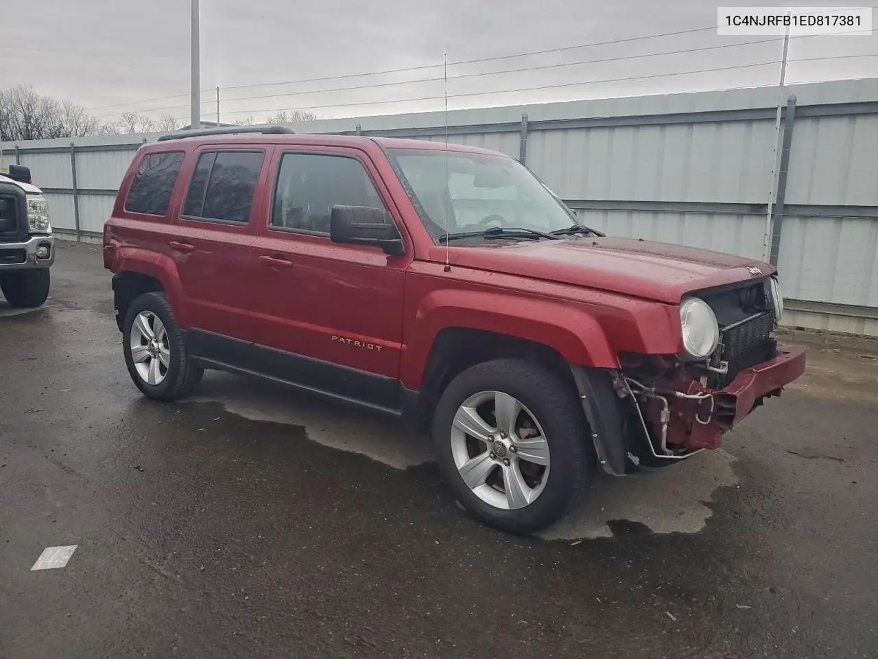1C4NJRFB1ED817381 2014 Jeep Patriot Latitude