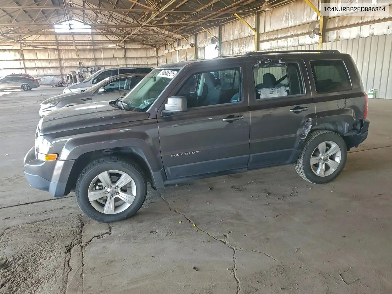 1C4NJRBB2ED886344 2014 Jeep Patriot Sport