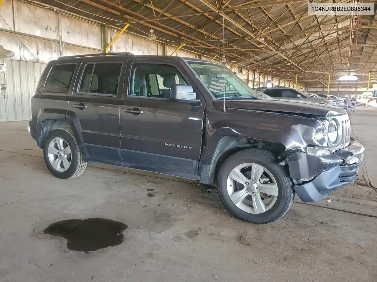 1C4NJRBB2ED886344 2014 Jeep Patriot Sport