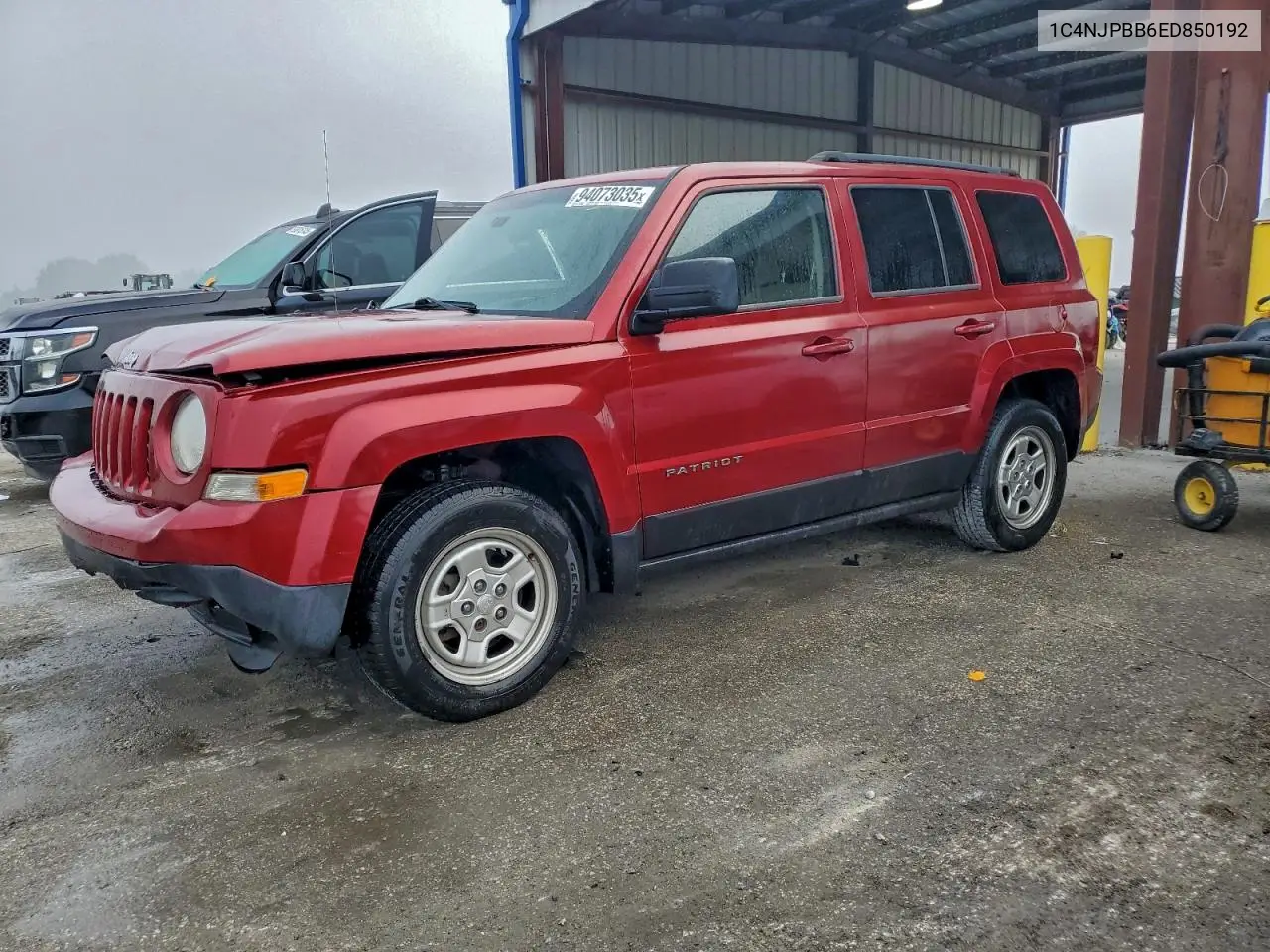 1C4NJPBB6ED850192 2014 Jeep Patriot Sport