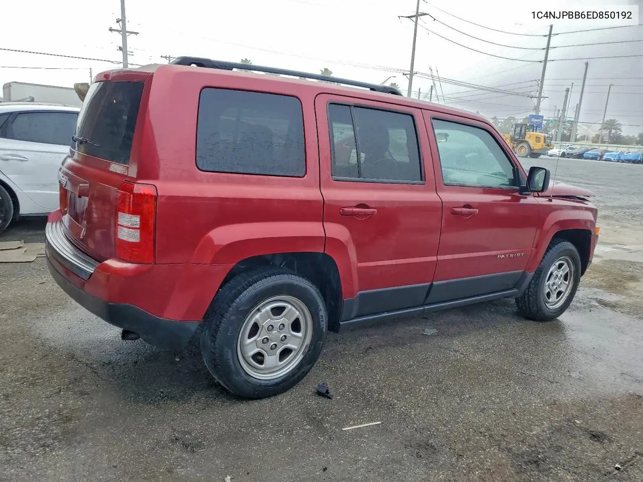 1C4NJPBB6ED850192 2014 Jeep Patriot Sport