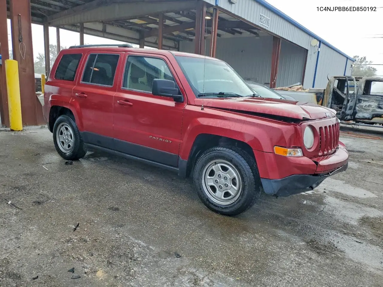 1C4NJPBB6ED850192 2014 Jeep Patriot Sport
