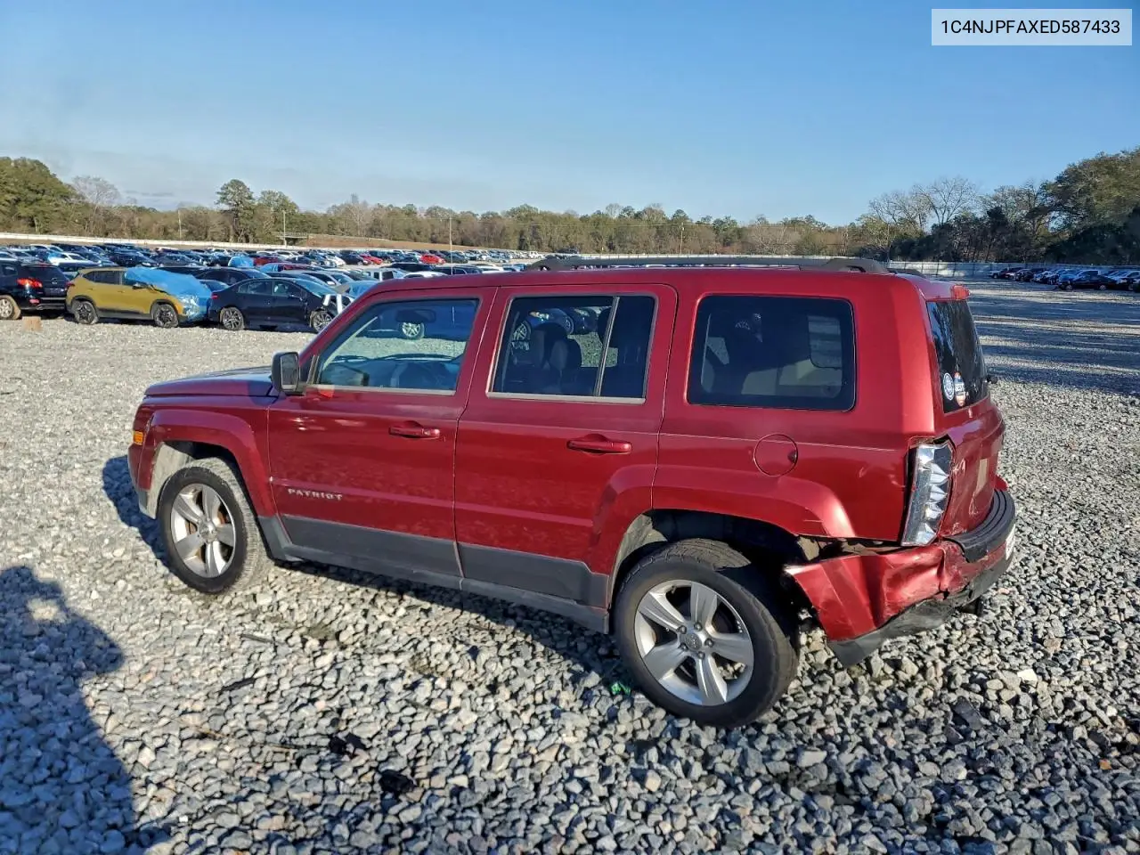 1C4NJPFAXED587433 2014 Jeep Patriot Latitude