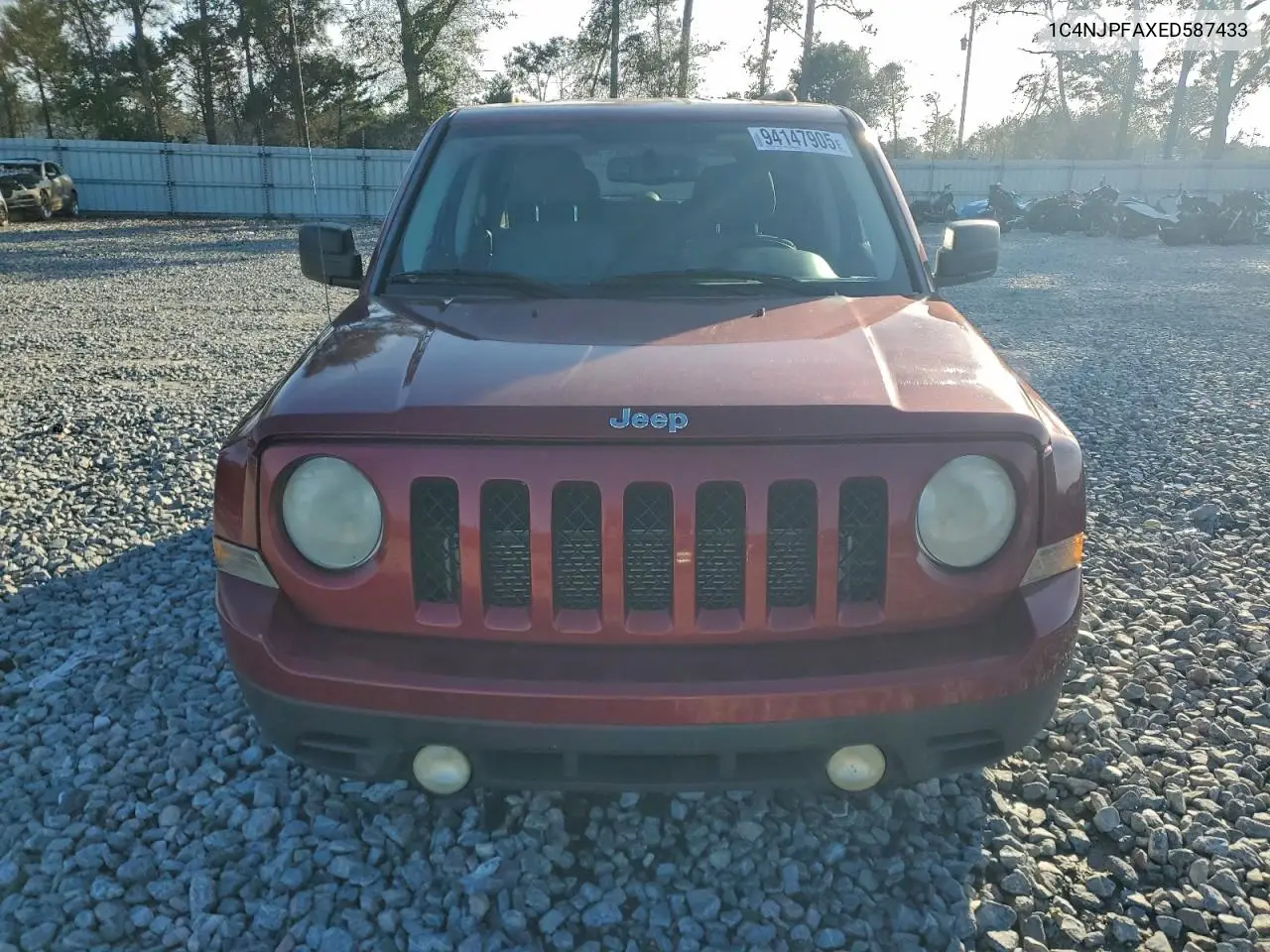 1C4NJPFAXED587433 2014 Jeep Patriot Latitude
