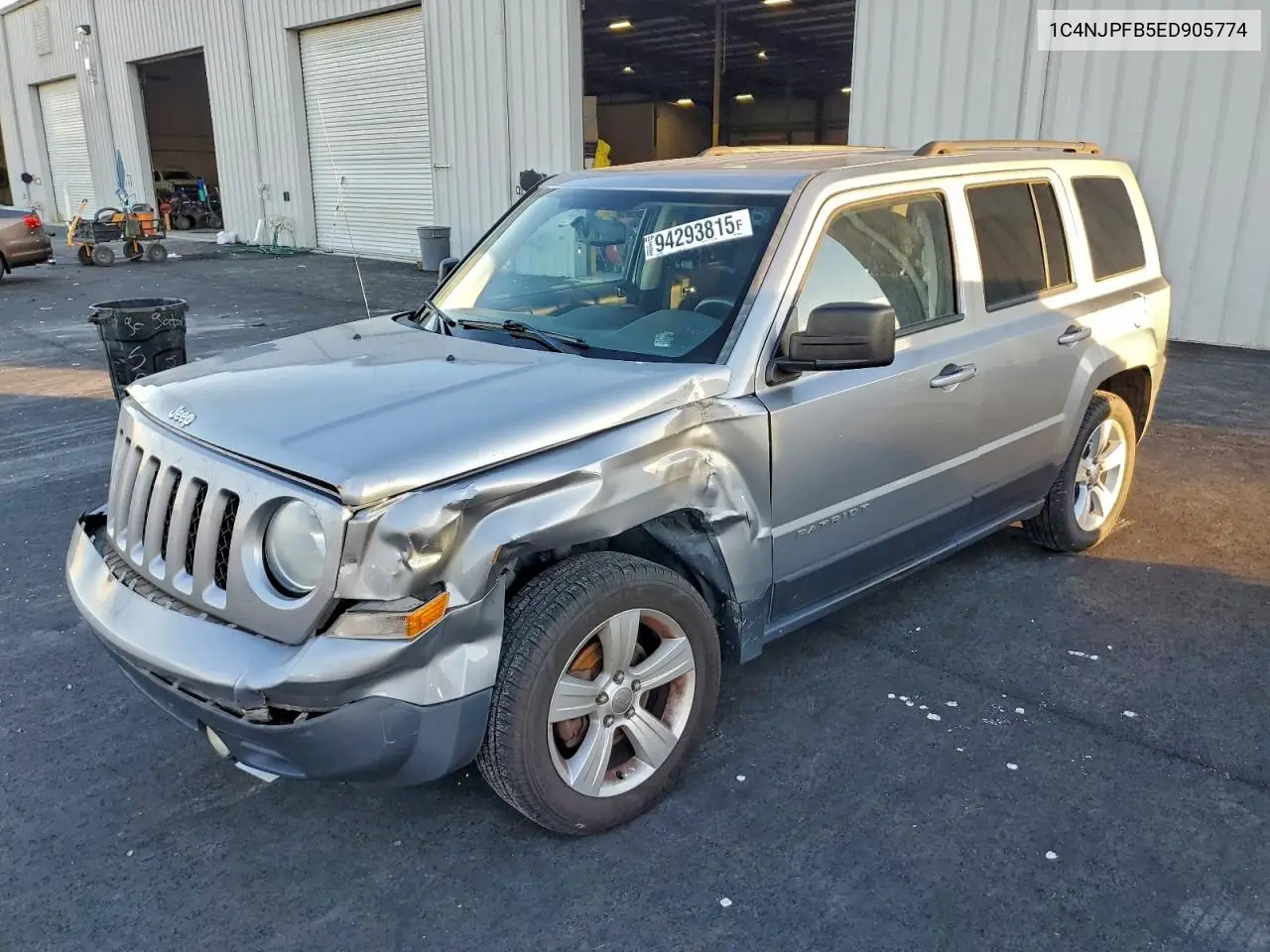 1C4NJPFB5ED905774 2014 Jeep Patriot Latitude