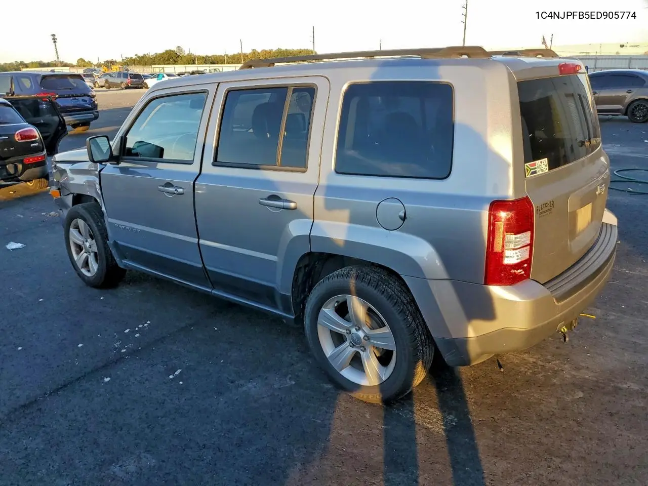 1C4NJPFB5ED905774 2014 Jeep Patriot Latitude