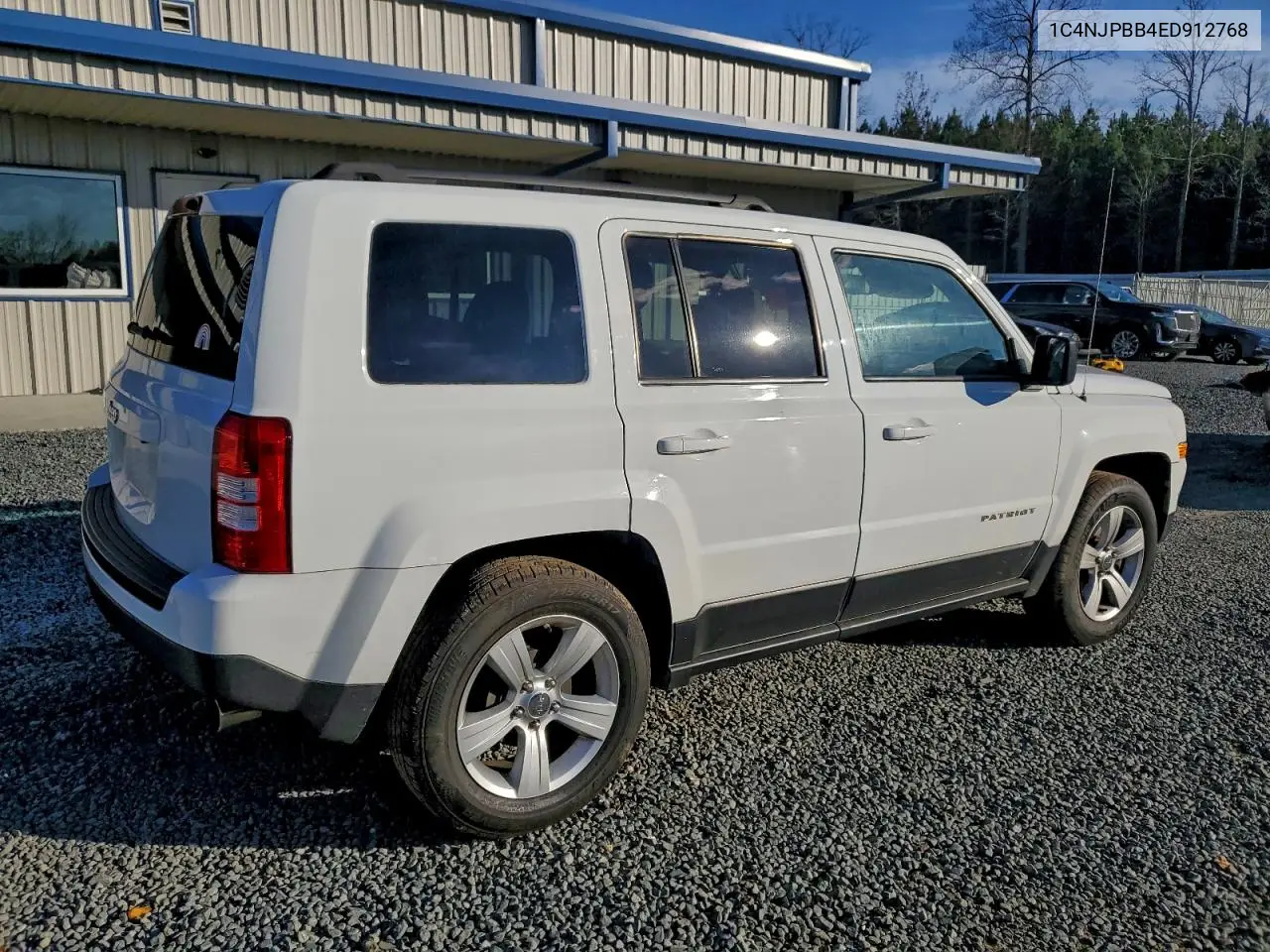 1C4NJPBB4ED912768 2014 Jeep Patriot Sport