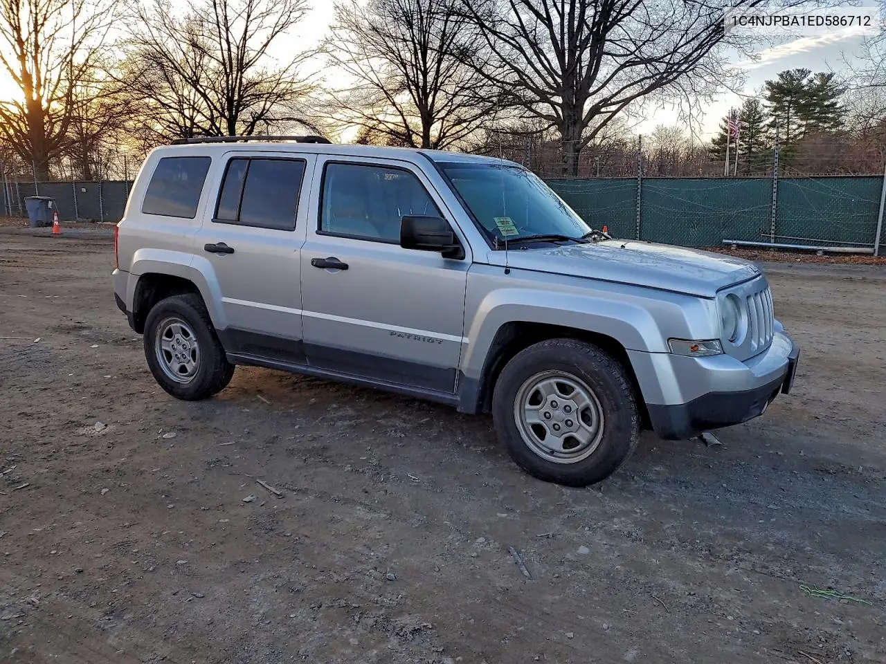 1C4NJPBA1ED586712 2014 Jeep Patriot Sport