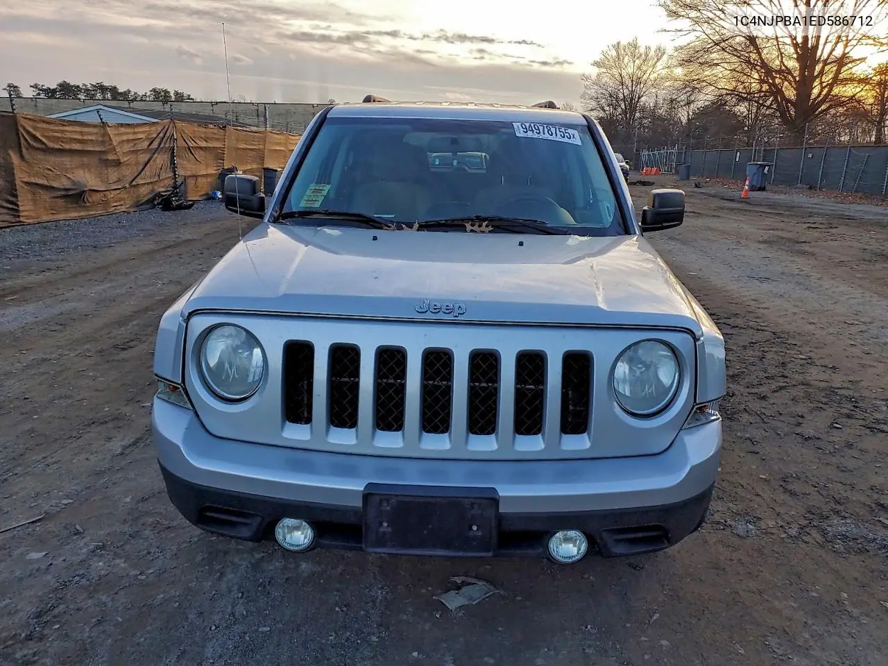1C4NJPBA1ED586712 2014 Jeep Patriot Sport