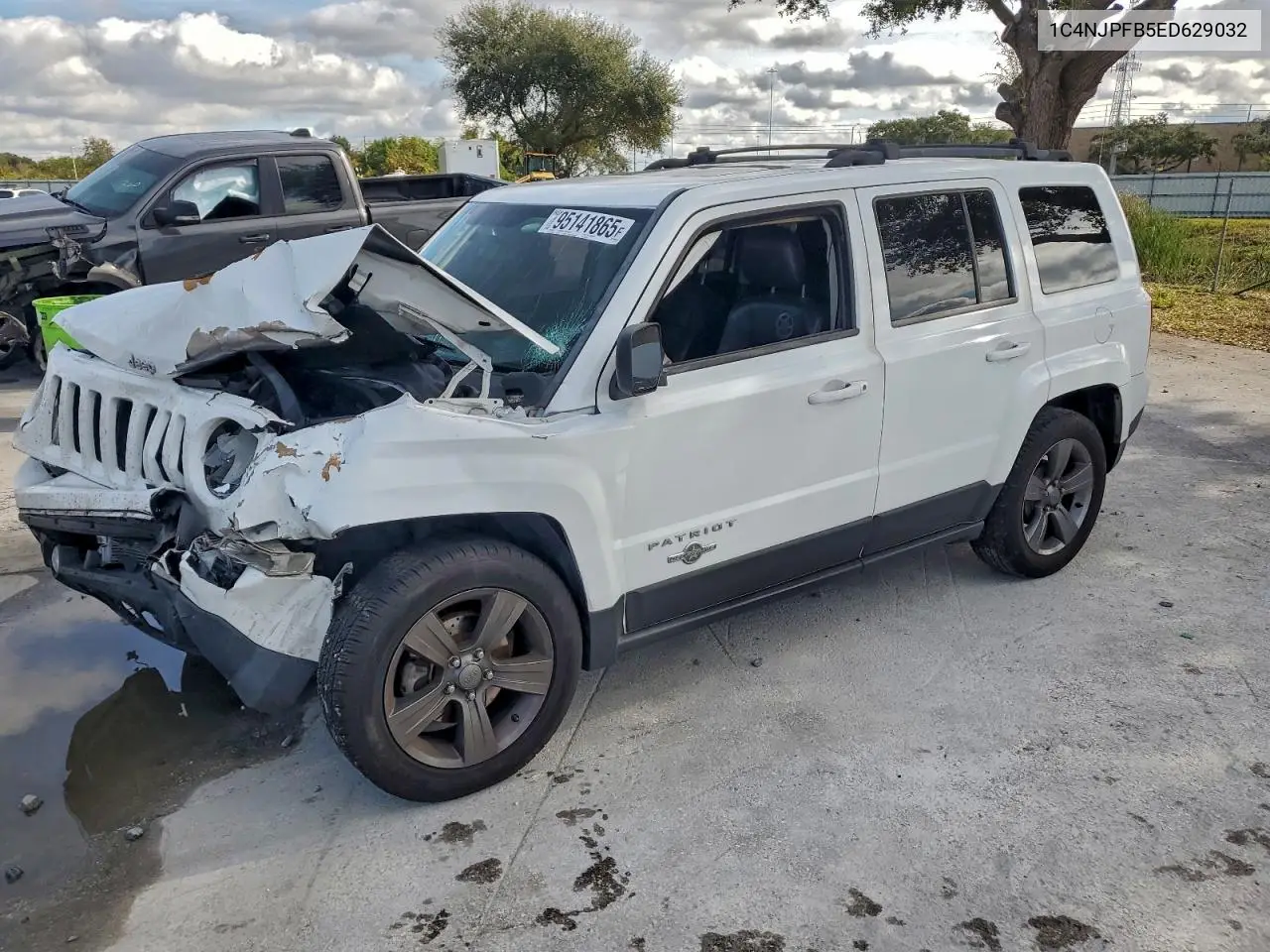 1C4NJPFB5ED629032 2014 Jeep Patriot Latitude