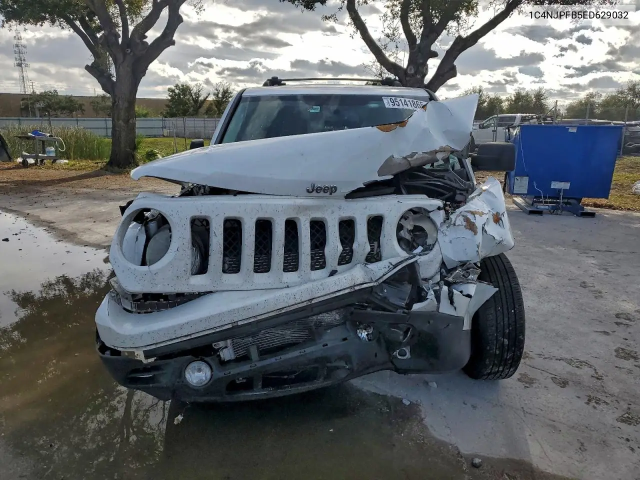 1C4NJPFB5ED629032 2014 Jeep Patriot Latitude