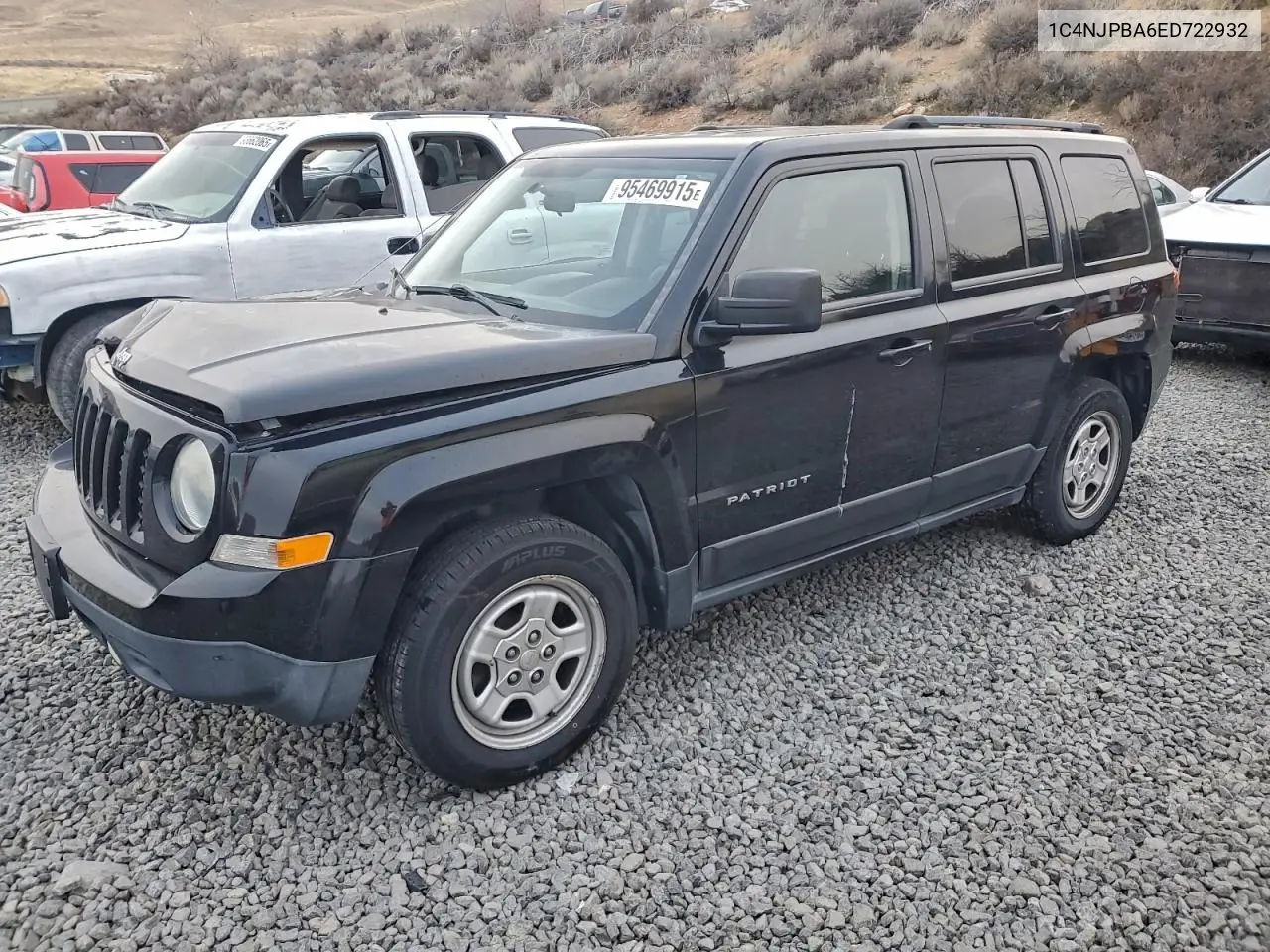 1C4NJPBA6ED722932 2014 Jeep Patriot Sport