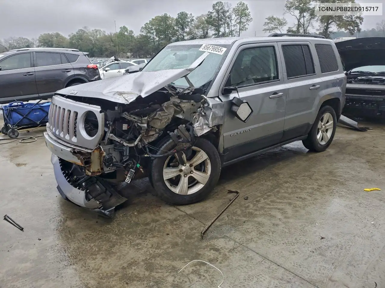 1C4NJPBB2ED915717 2014 Jeep Patriot Sport