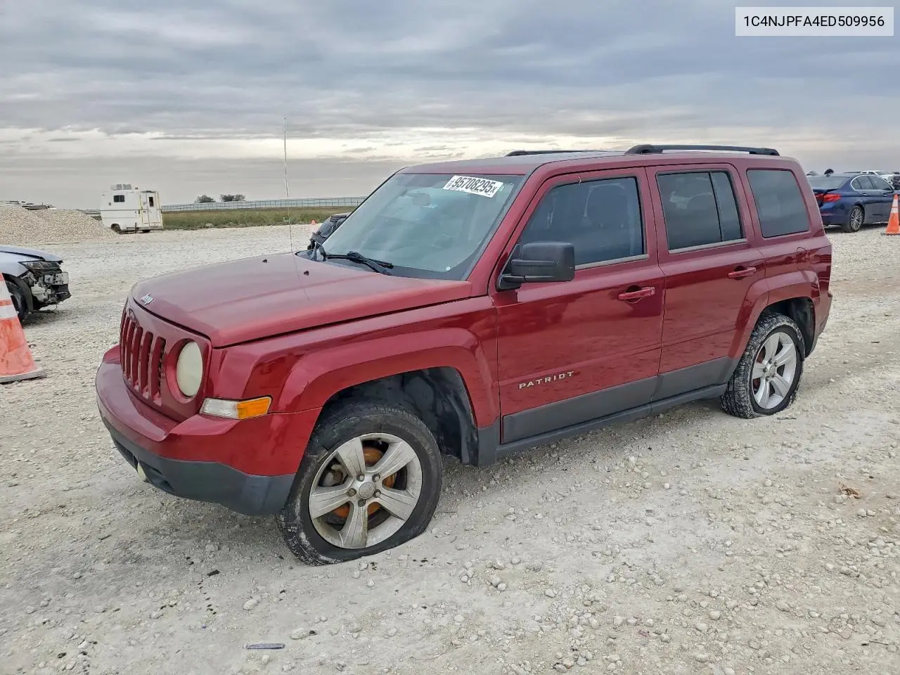 1C4NJPFA4ED509956 2014 Jeep Patriot Latitude