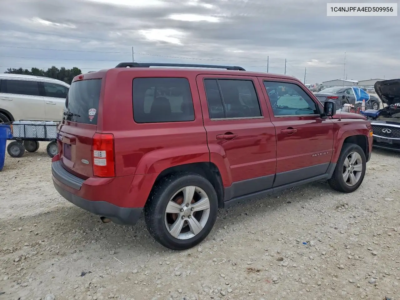 1C4NJPFA4ED509956 2014 Jeep Patriot Latitude
