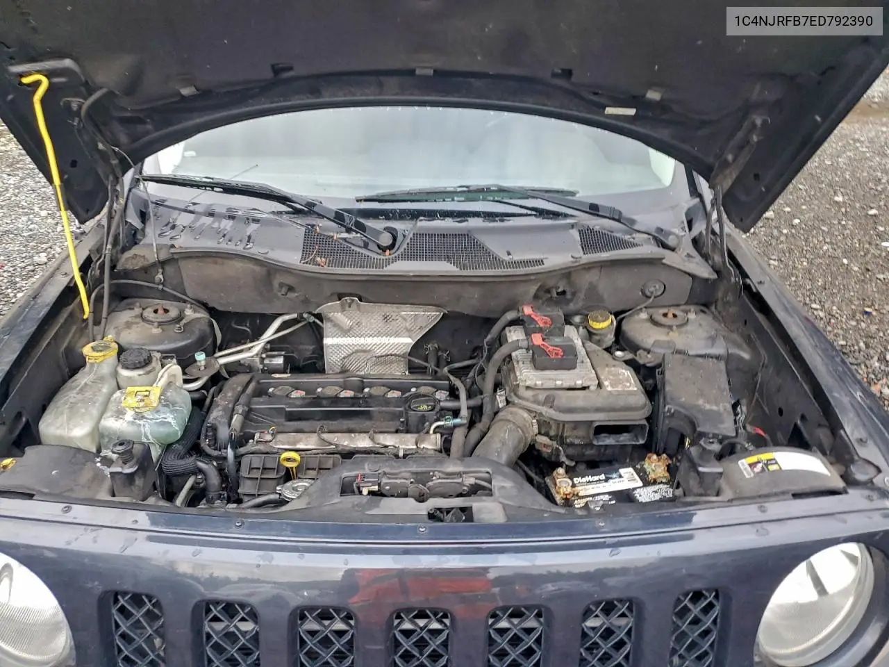 1C4NJRFB7ED792390 2014 Jeep Patriot Latitude