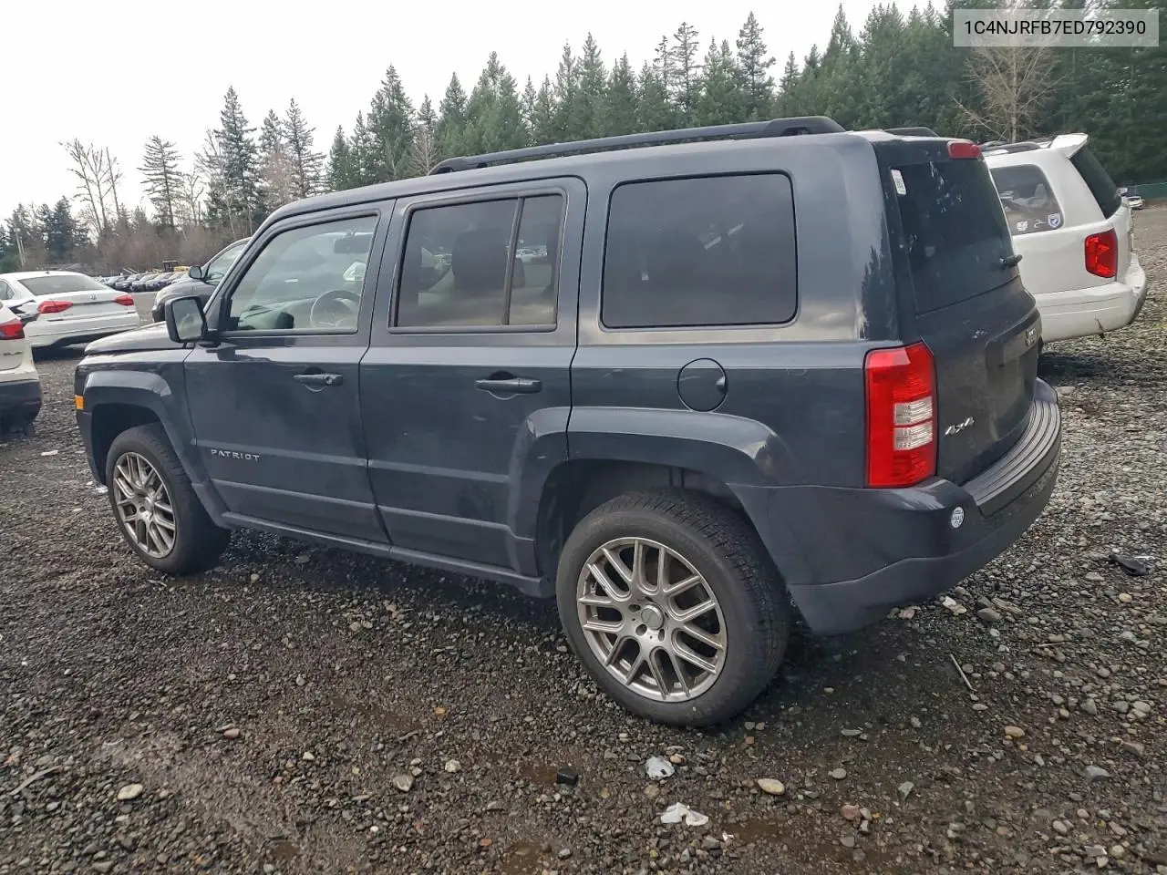 1C4NJRFB7ED792390 2014 Jeep Patriot Latitude
