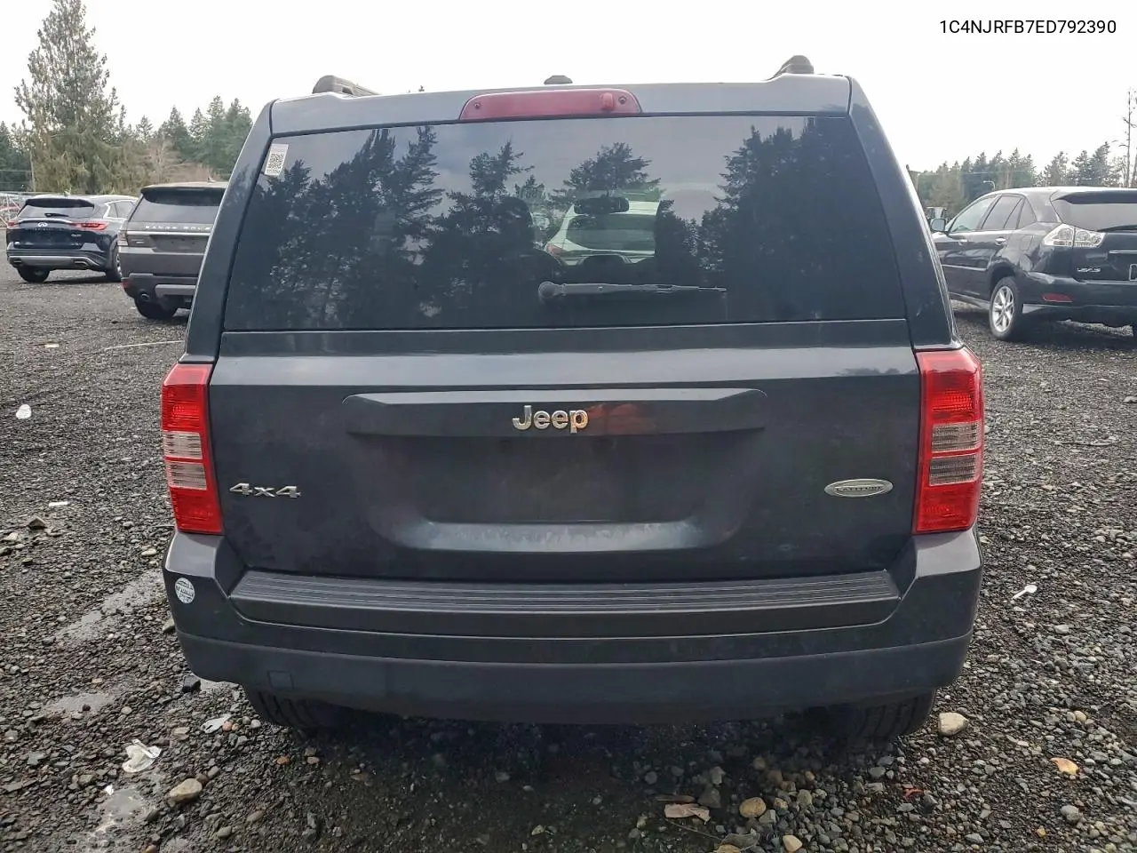 1C4NJRFB7ED792390 2014 Jeep Patriot Latitude