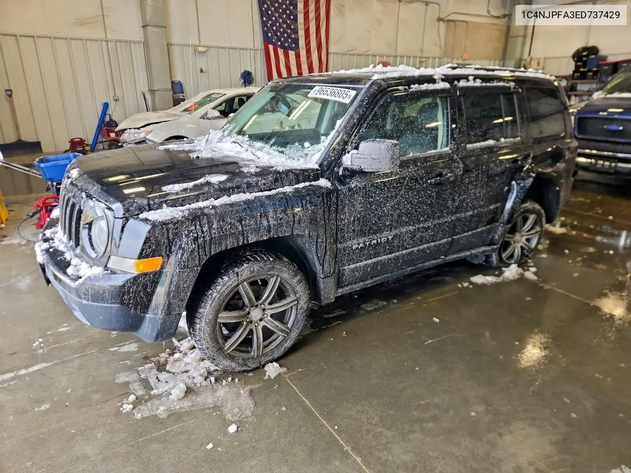 1C4NJPFA3ED737429 2014 Jeep Patriot Latitude