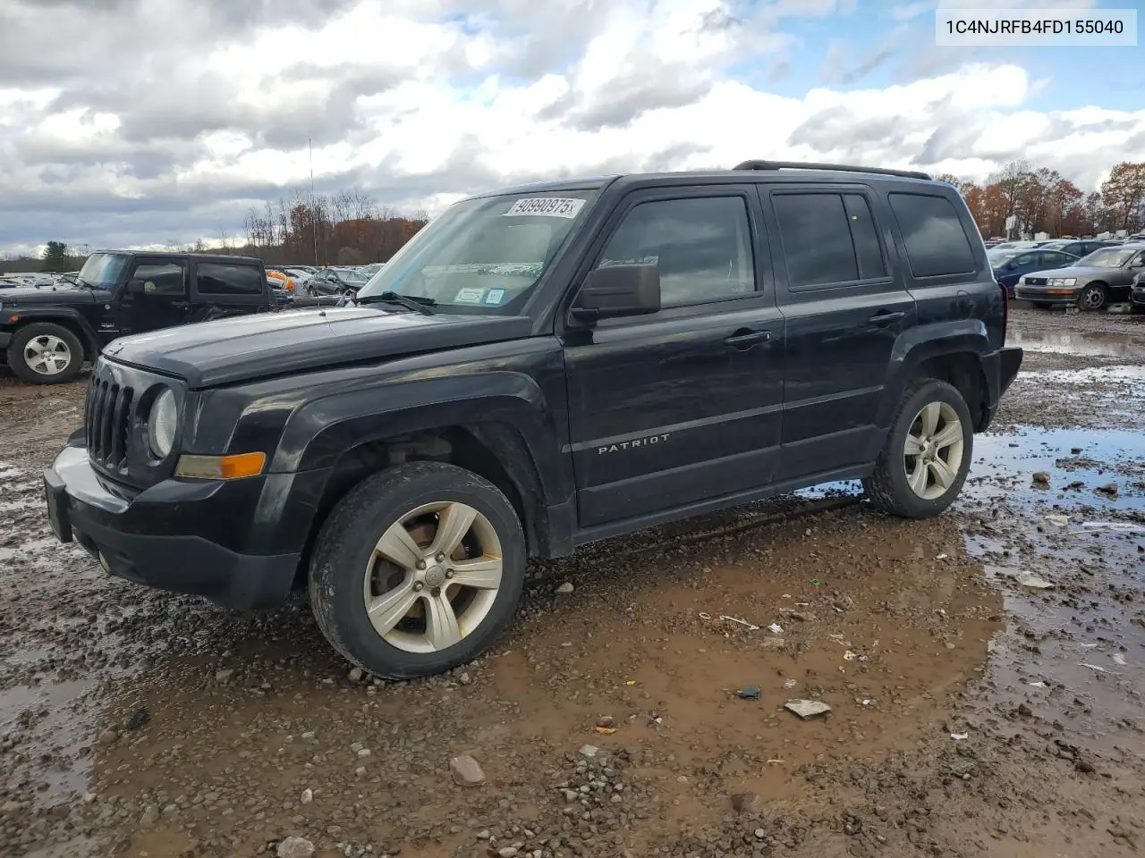 1C4NJRFB4FD155040 2015 Jeep Patriot Latitude