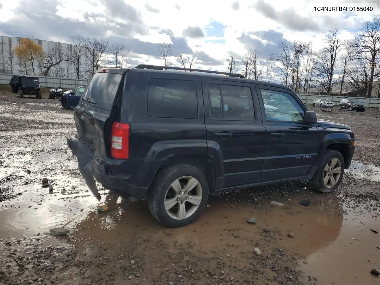 1C4NJRFB4FD155040 2015 Jeep Patriot Latitude