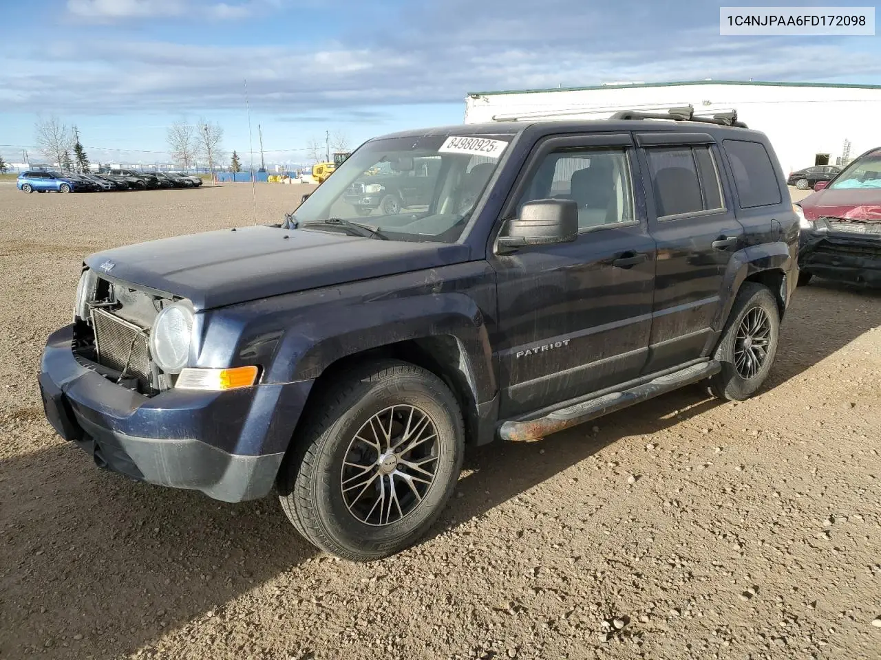 1C4NJPAA6FD172098 2015 Jeep Patriot