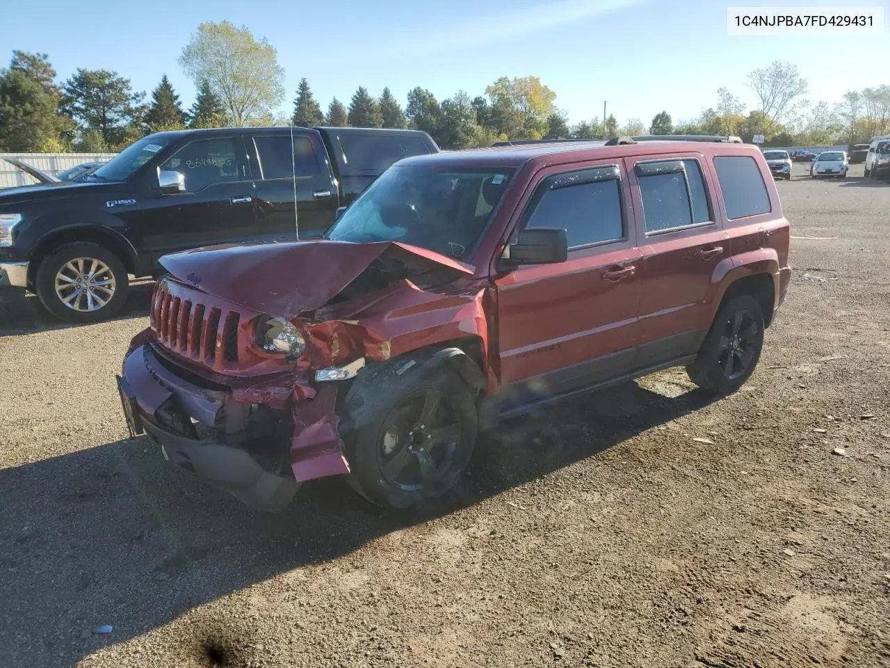 1C4NJPBA7FD429431 2015 Jeep Patriot Sport