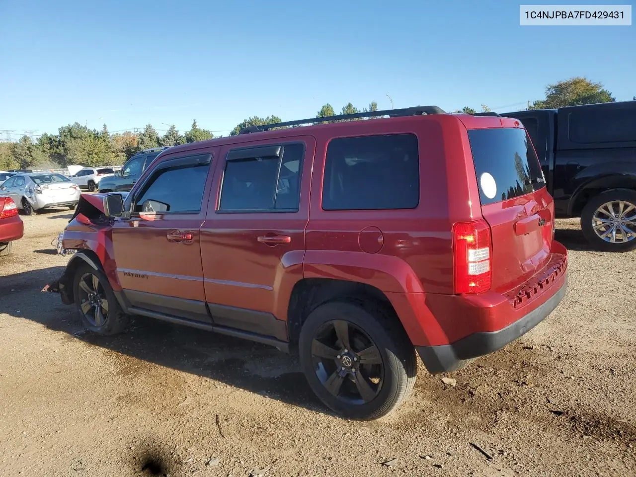 1C4NJPBA7FD429431 2015 Jeep Patriot Sport