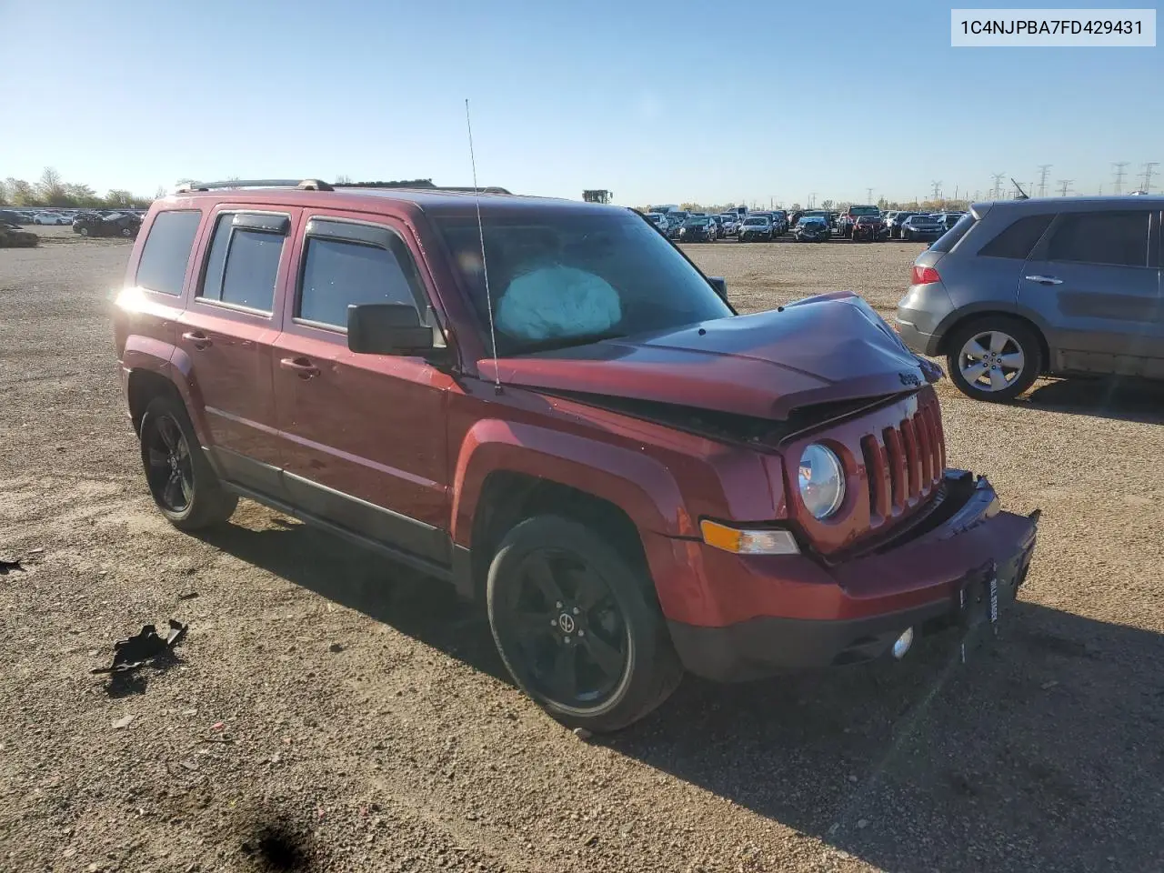 1C4NJPBA7FD429431 2015 Jeep Patriot Sport