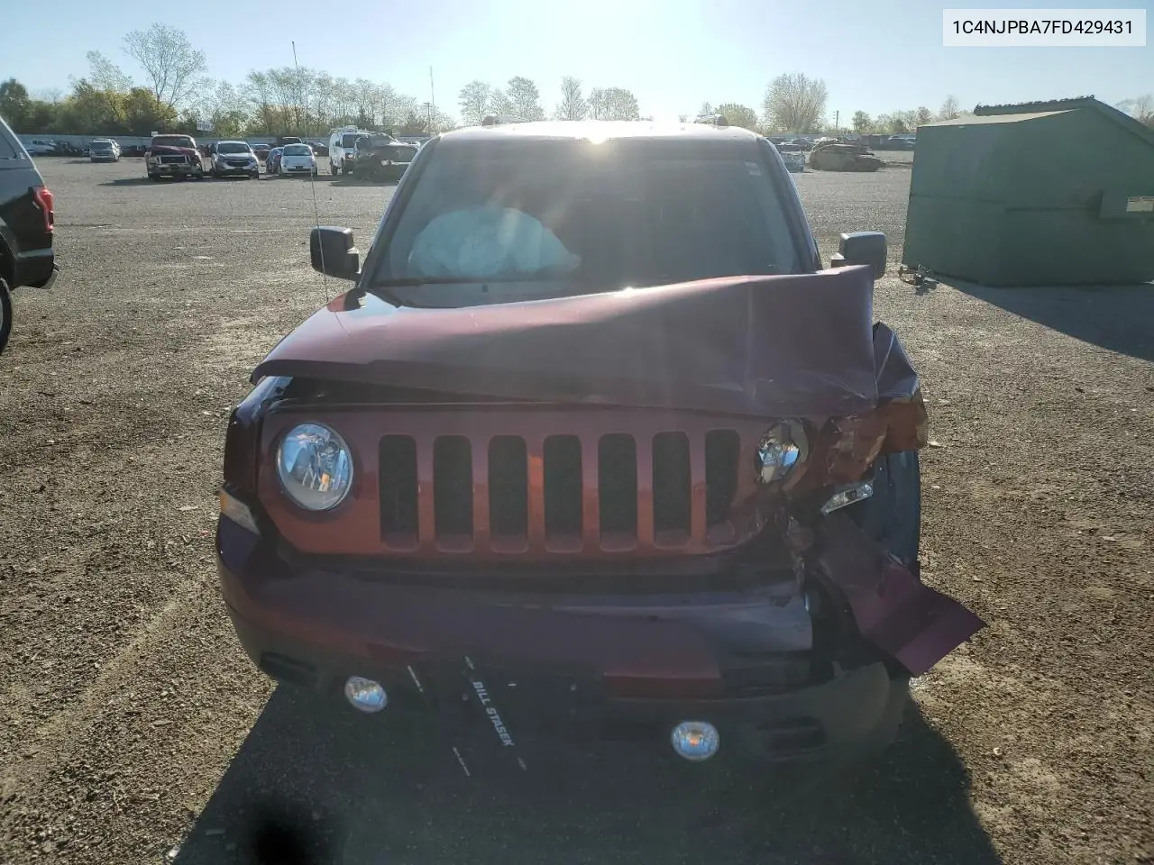 1C4NJPBA7FD429431 2015 Jeep Patriot Sport