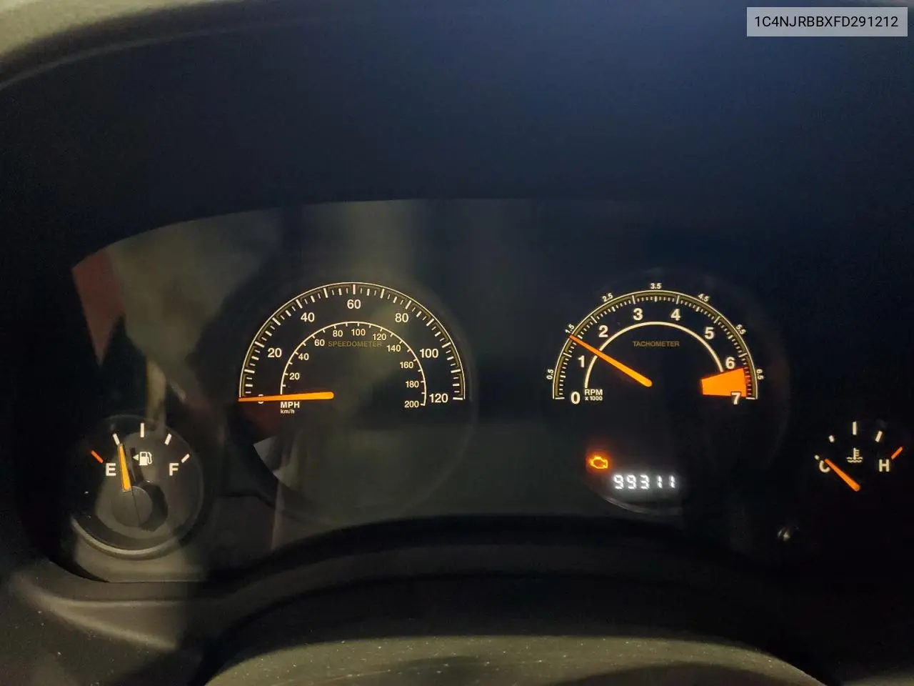 1C4NJRBBXFD291212 2015 Jeep Patriot Sport