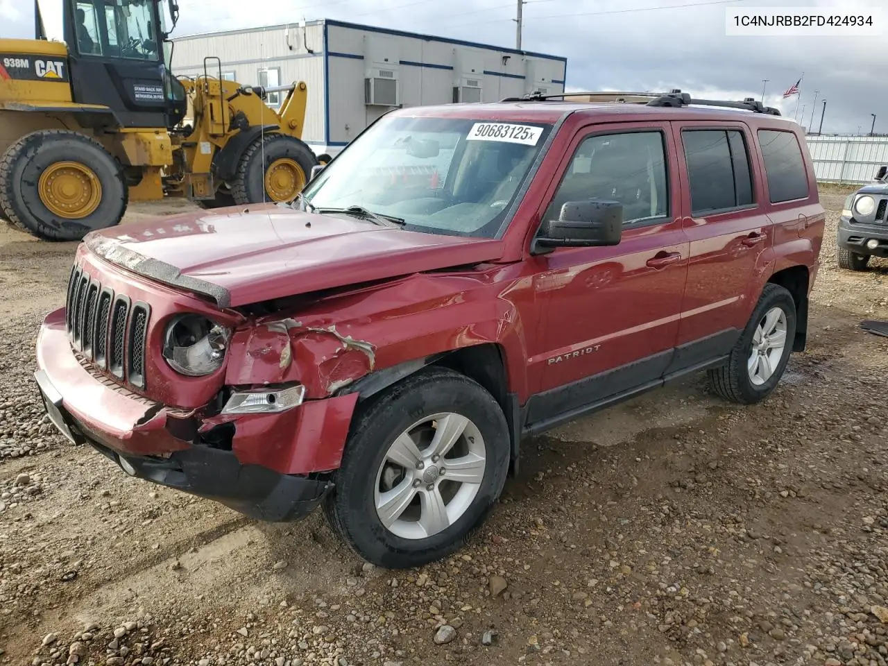 1C4NJRBB2FD424934 2015 Jeep Patriot Sport
