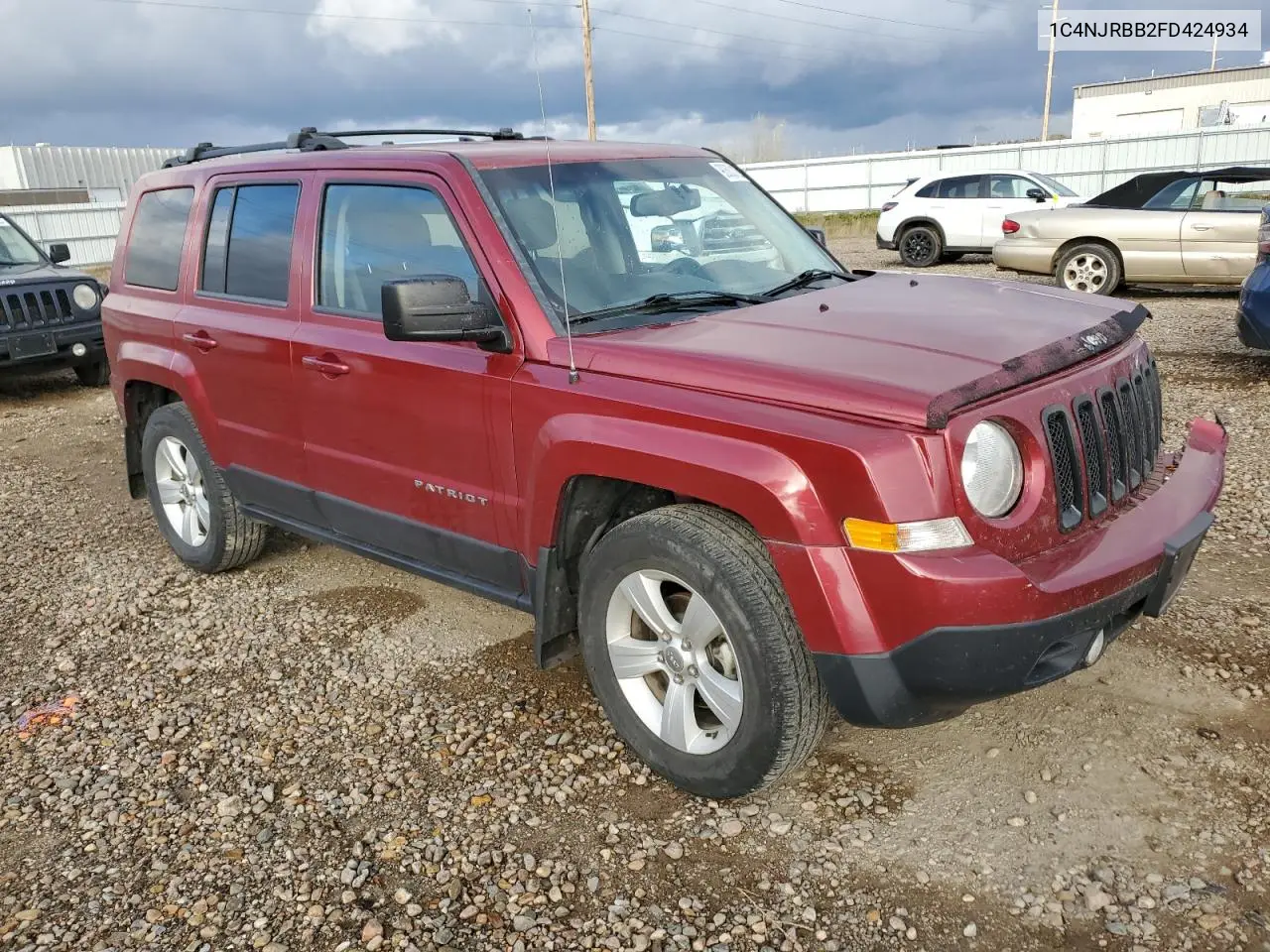 1C4NJRBB2FD424934 2015 Jeep Patriot Sport